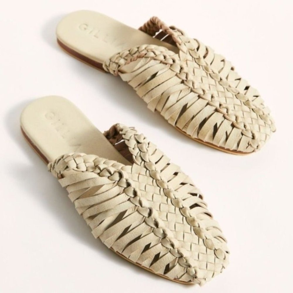 Free People Gillia Lotta Woven Flats